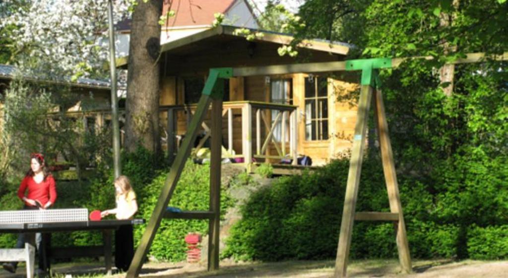 Camping Des Rochers Des Parcs Hotel Clécy Szoba fotó